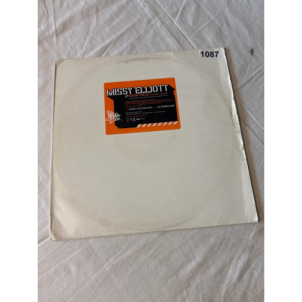Missy Elliott Gossip Folks Vinyl 12" Single Ludacris Black Fair Hip Hop 1087